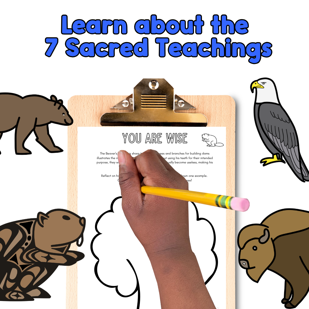 7 Sacred Teachings Seven Sacred Teachings for Kids | Primary Lesson and 8 Activities