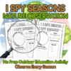 I Spy Primary Outdoor Education Activities Bundle - Nature Journal and Indigenous Learning