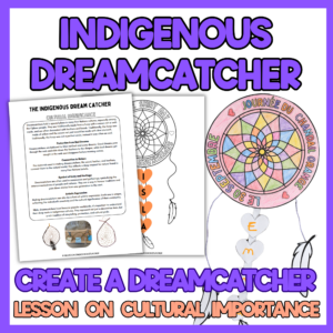 Orange Shirt Day Dreamcatcher Craft activity for kids