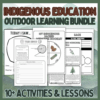 Outdoor Education Bundle - Nature Journal - Sit Spots - Indigenous Art Sacred Medicines