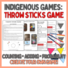 Indigenous Math Game - Throw Sticks Probability Activity