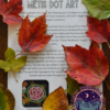 Métis Dot Art Activity - Fall Leaf Craft and Lesson