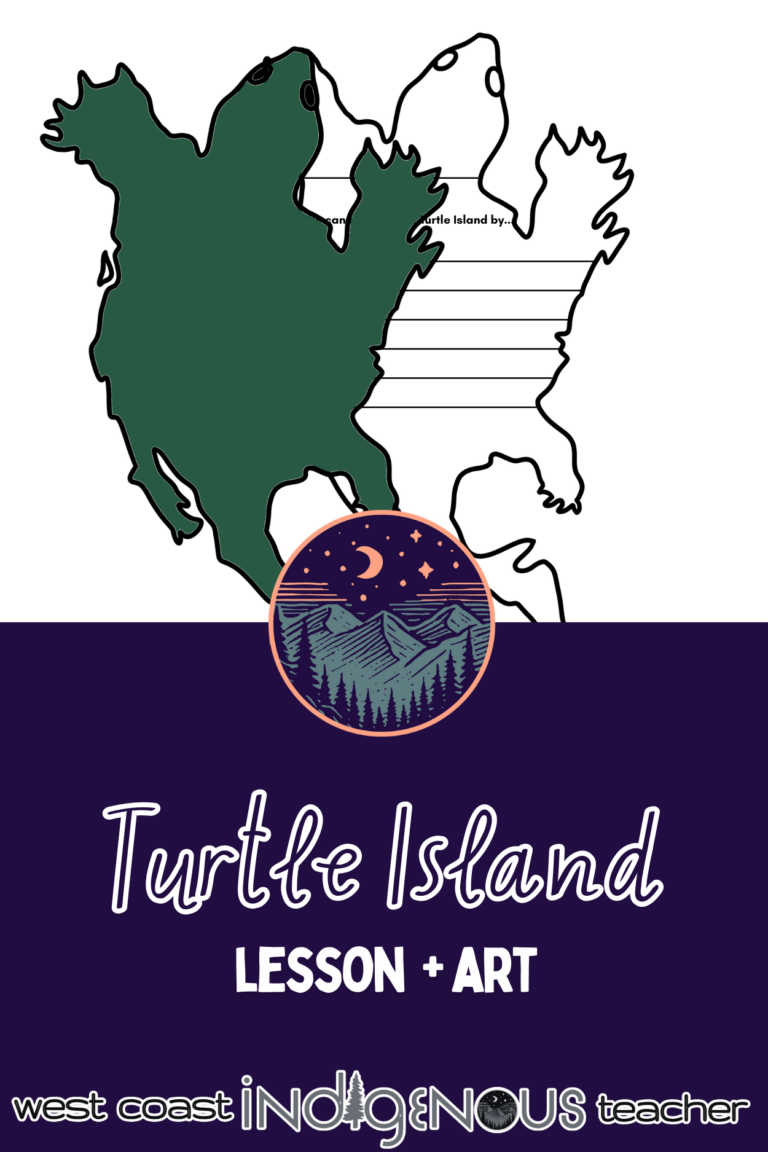 Turtle Island activity for students
