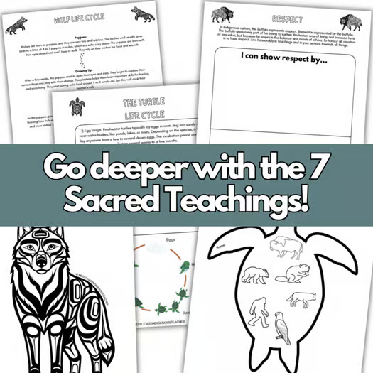 Seven Sacred Teachings activities for students