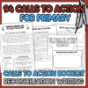 94 Calls to Action for Primary Students - Lesson and Booklet