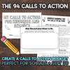 94 Calls to Action for Primary Students - Lesson and Booklet