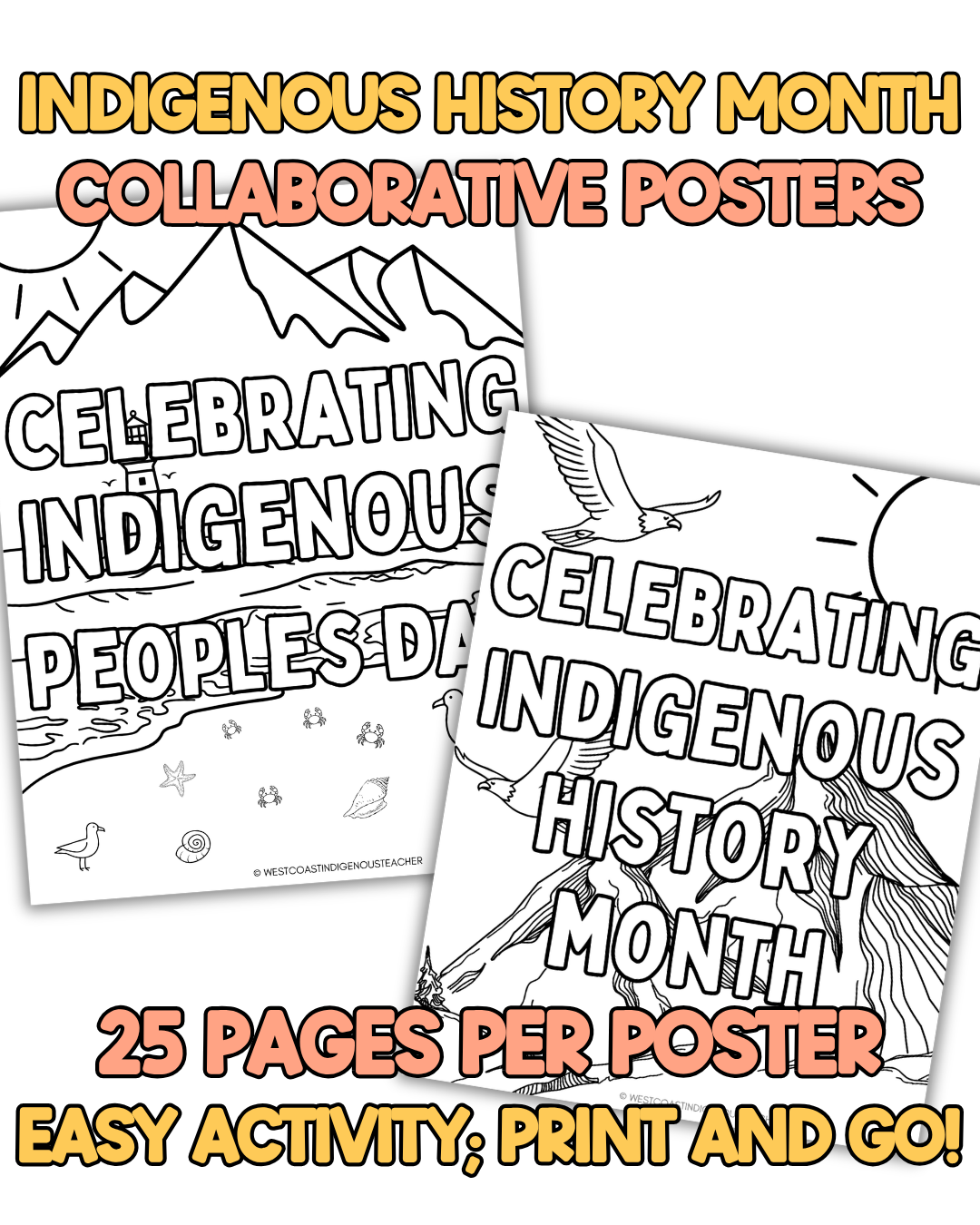 IG posts (14) Indigenous Peoples Day Activity Bundle + Writing Craft + Canada Heroes Research Project + Indigenous Art