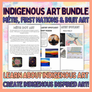 Indigenous Art Canada BUNDLE - First Nations Art - Inuit Art - Métis Dot Art