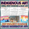 Indigenous Art Lesson Plans - First Nations, Métis and Inuit Art Bundle