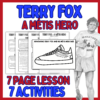 Terry Fox Activities and Lesson | Writing Craft Terry Fox Activities - Lesson, Writing Craft and Métis Heritage