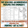 The 4 Seasons - Indigenous Art Canada - Seasons Craft - Four Seasons Tree Craft