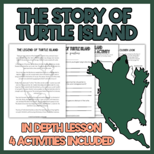 Turtle Island Creation Story Lesson - Indigenous Storytelling Activity