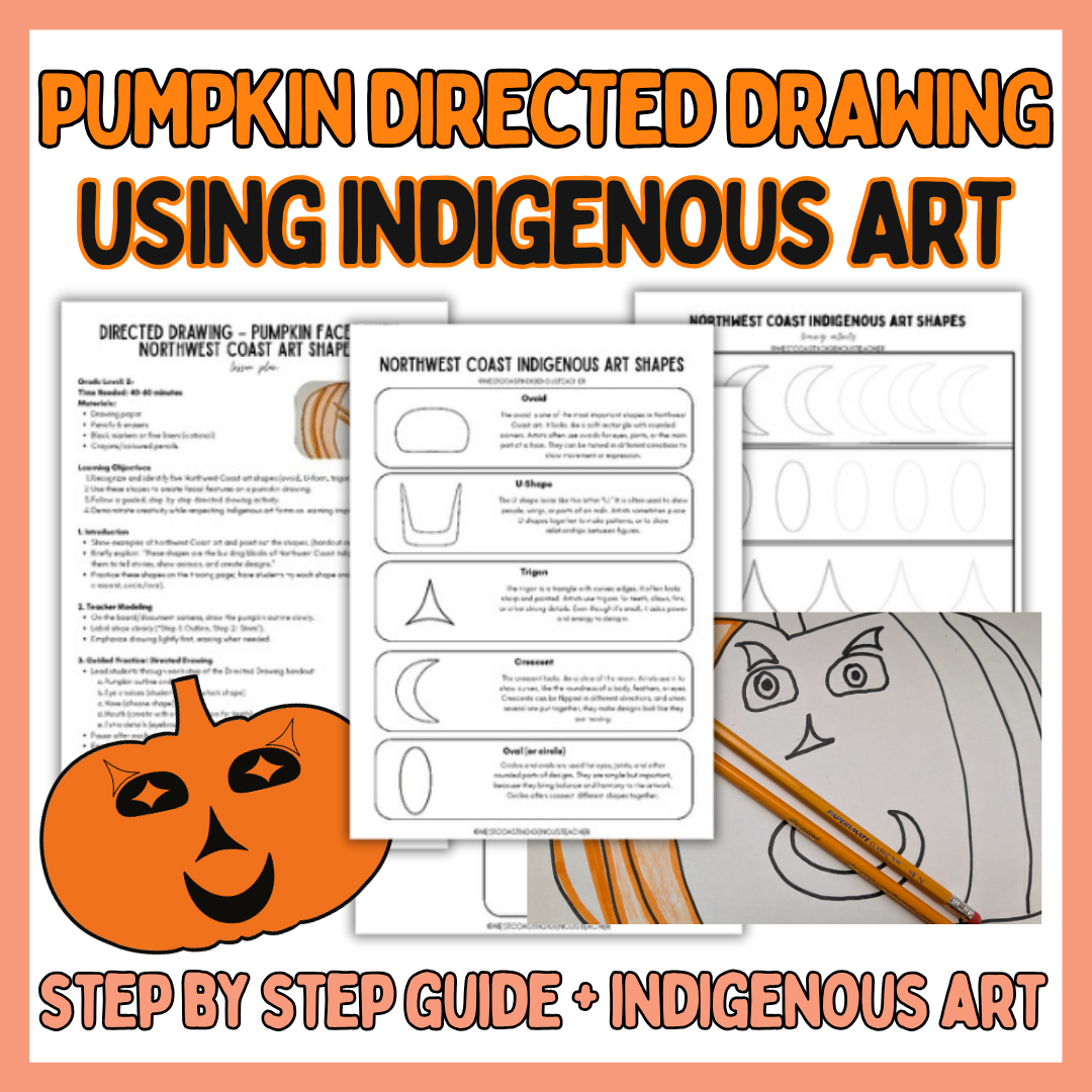 indigenous-art-canada-pumpkins Indigenous Art Halloween Activities - Pumpkin Crafts and Lesson