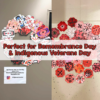 Remembrance Day Poppy Wreath Craft - Northwest Coast Art