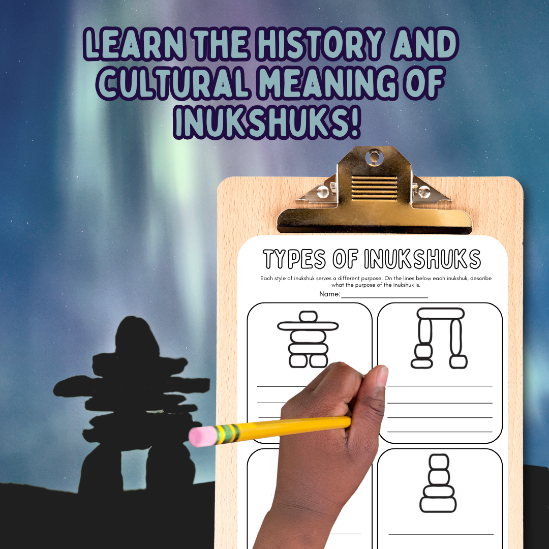 Inuit Culture Activities and Indigenous Winter Art Bundle