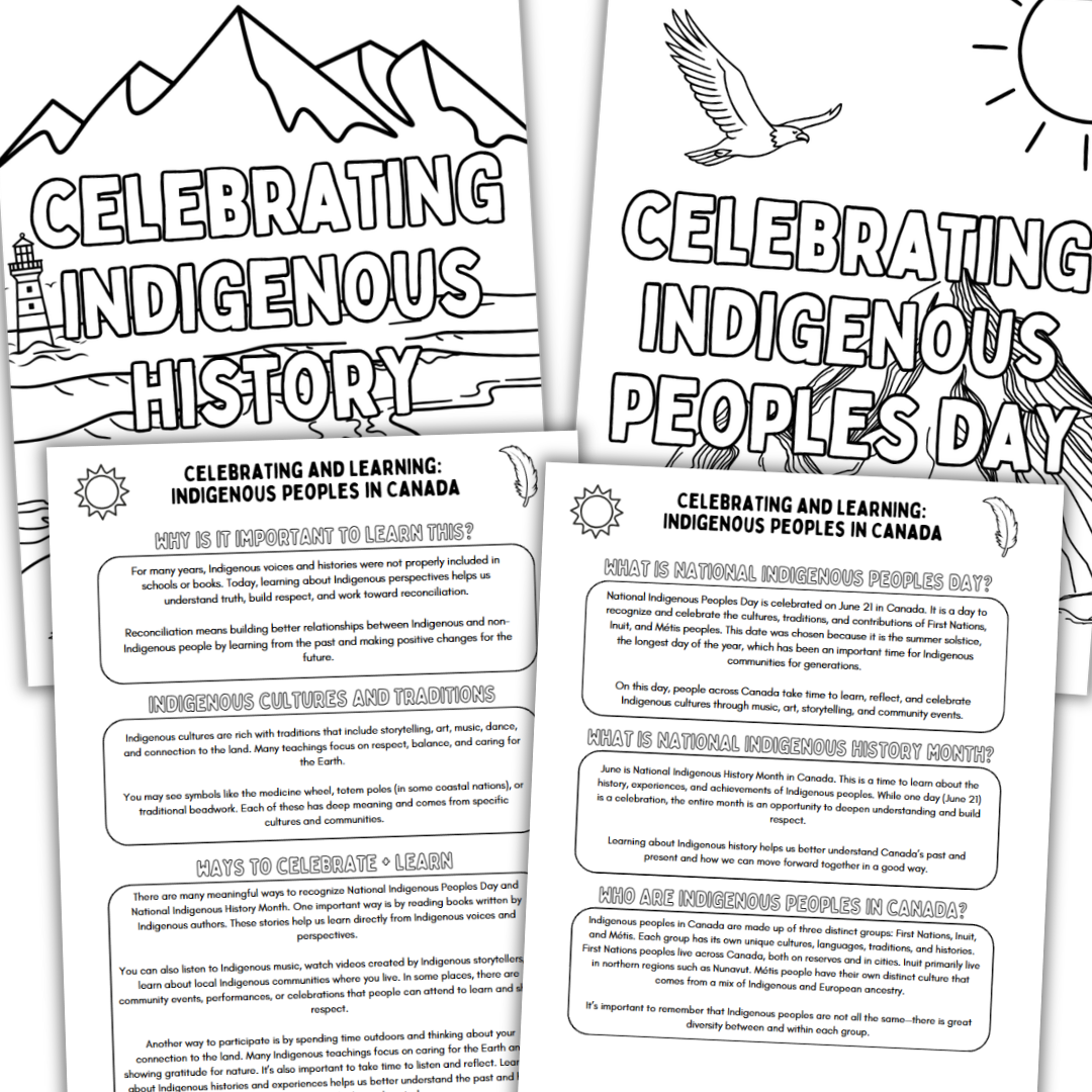 indigenous-peoples-day-craft Indigenous Peoples Day Activity Bundle + Writing Craft + Canada Heroes Research Project + Indigenous Art