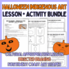 Halloween Activity Bundle - Indigenous Art - Pumpkin Face Craft - Pumpkin Directed Drawing