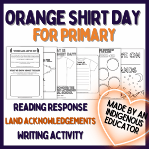 orange-shirt-day-primary Orange Shirt Day Activity Bundle - Truth and Reconciliation in Canada - Primary