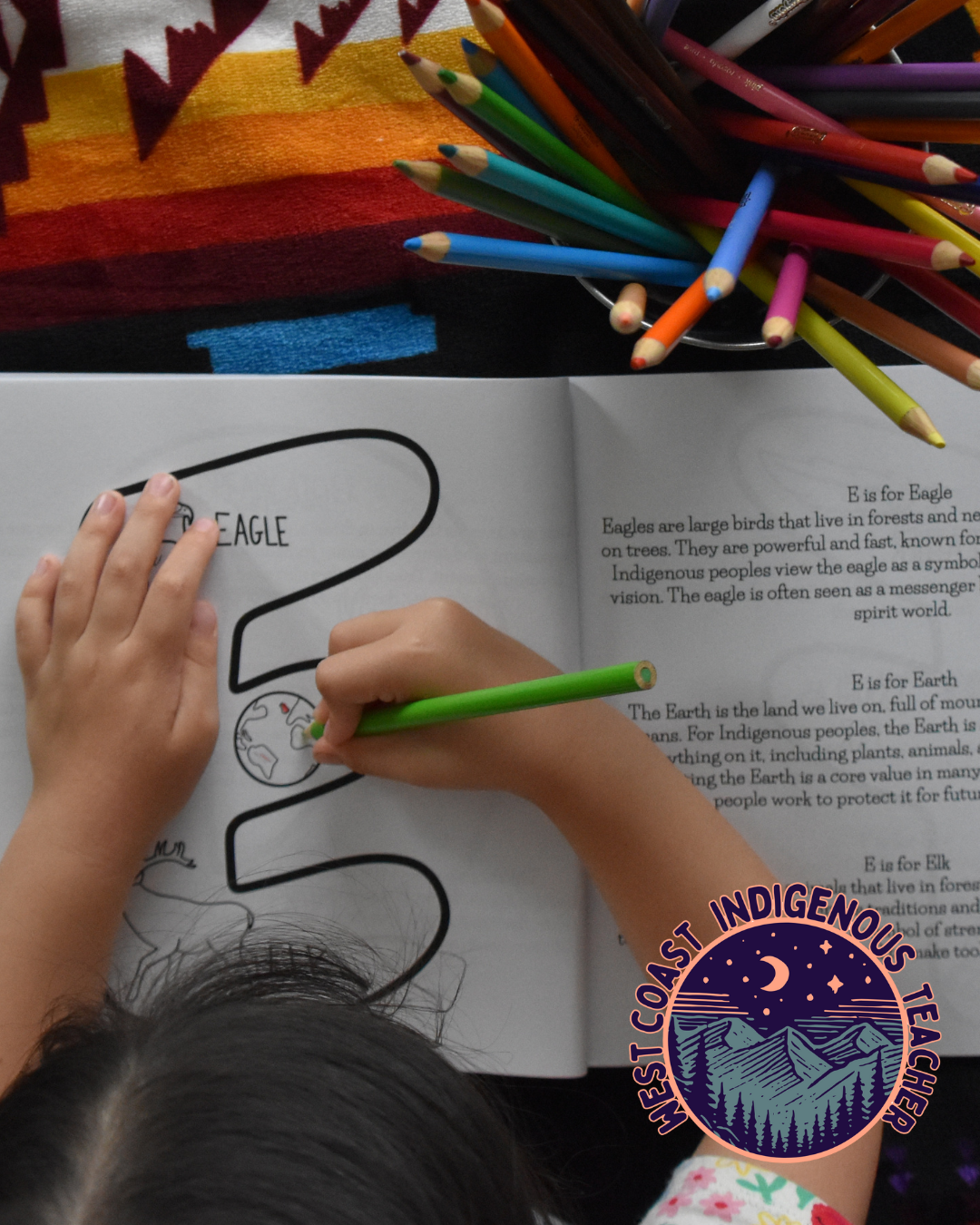Indigenous Nature Alphabet: A Colouring Book of Culture, Land and Identity