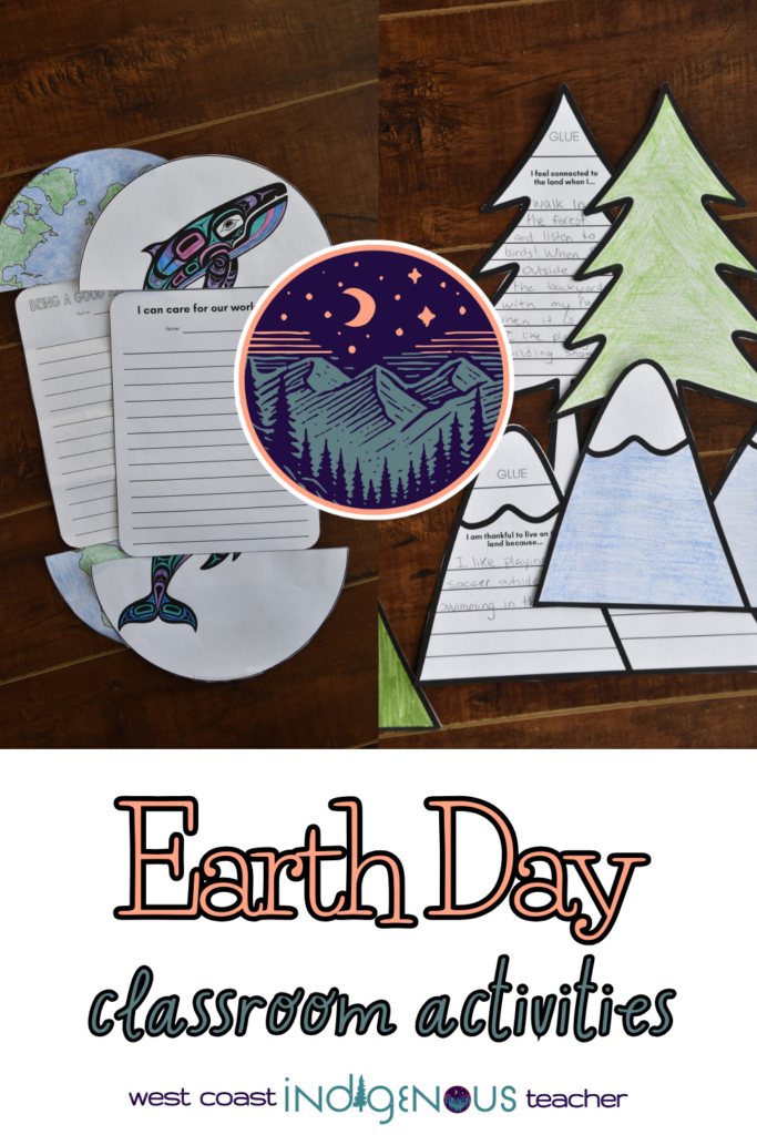 Indigenous Earth Day craft for the classroom