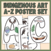 Indigenous Art Alphabet Posters - Indigenous Classroom Decor