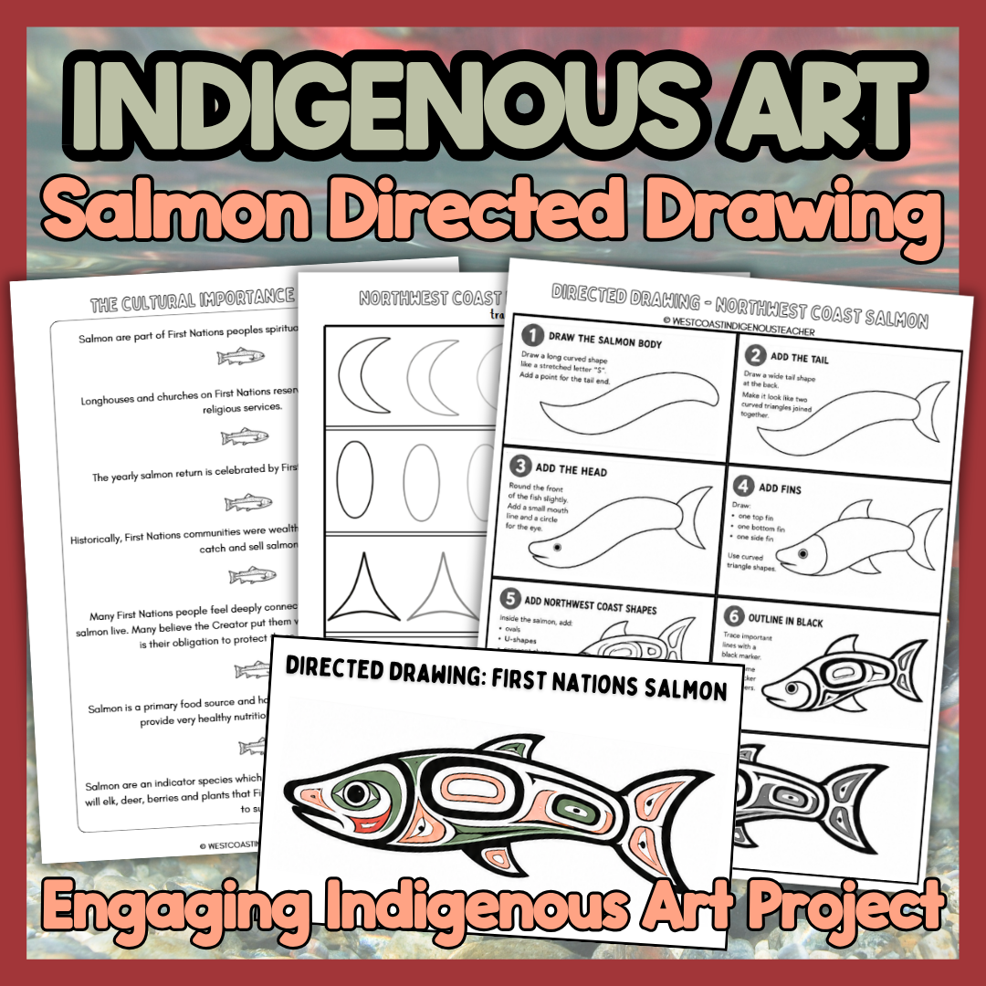 Indigenous Art Activities - Directed Drawing BUNDLE - How to Draw Animals for Kids