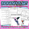 Indigenous Art Activities - Directed Drawing BUNDLE - How to Draw Animals for Kids
