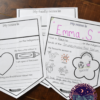 All about me banner craft with cultural identity and land acknowledgement lesson