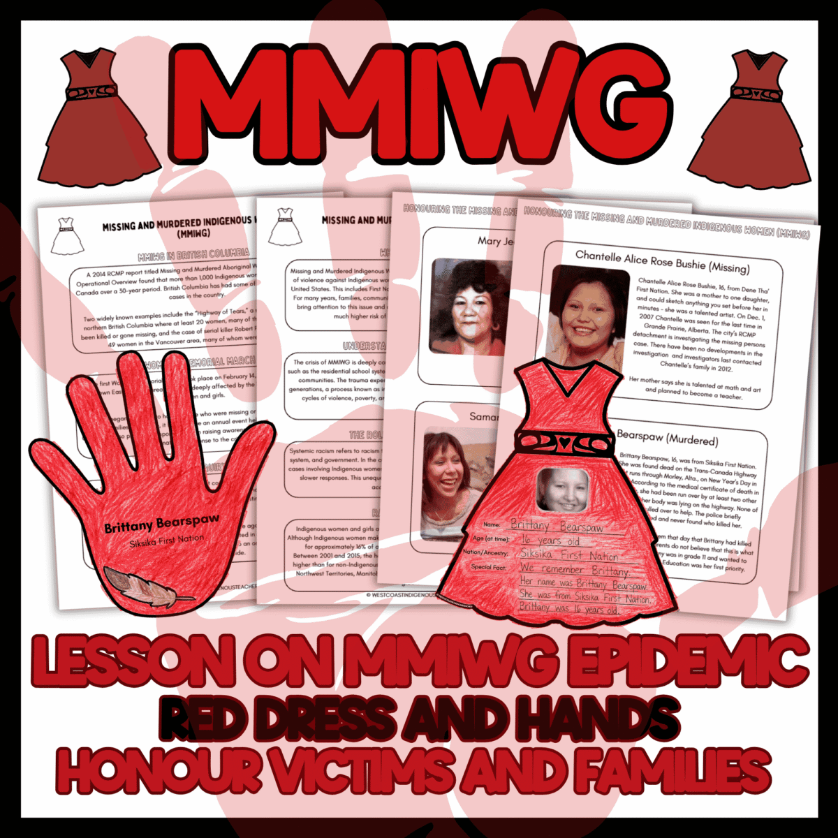 Missing Indigenous Women and Girls classroom resource
