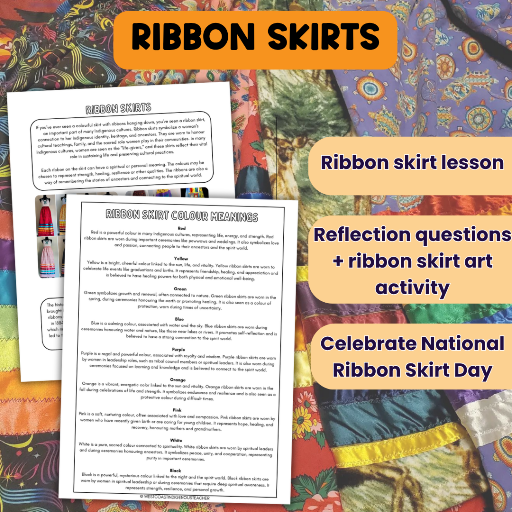 National Ribbon Skirt Day classroom activities