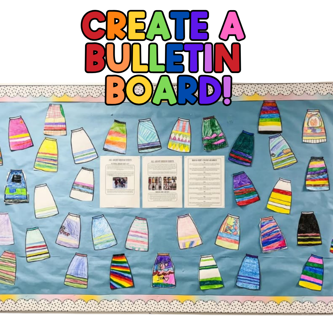 Ribbon Skirt Lesson and National Ribbon Skirt Day Activity National Ribbon Skirt Day classroom activities