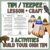 Indigenous Dwellings Lesson - Tipi, Longhouse and Plank House Activities