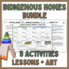 Indigenous Dwellings Lesson - Tipi, Longhouse and Plank House Activities