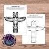 Totem Pole Activities and Lesson - Northwest Coast First Nations