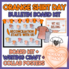 an orange shirt day bulletin board kit for classrooms