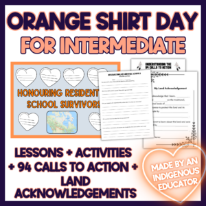 Orange Shirt Day activity bundle
