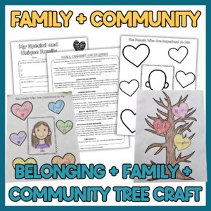 Family Tree Activity & Family Day Lesson - Indigenous Family and Community