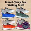 French Terry Fox Activities - Mini Lesson, Writing Craft & Bulletin Board