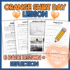 Orange Shirt Day Lesson Orange Shirt Day activities and Truth and Reconciliation lesson for students