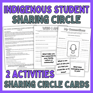 TPT Covers NEW (19) Indigenous Student Identity Activity - Gathering Circle & Community Building