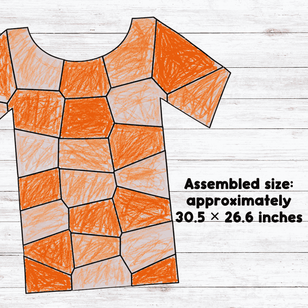 orange shirt day art craft Orange Shirt Day Bulletin Board - Truth & Reconciliation Puzzle