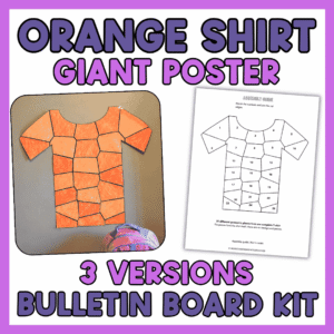orange shirt day bulletin board (3) Orange Shirt Day Bulletin Board - Truth & Reconciliation Puzzle
