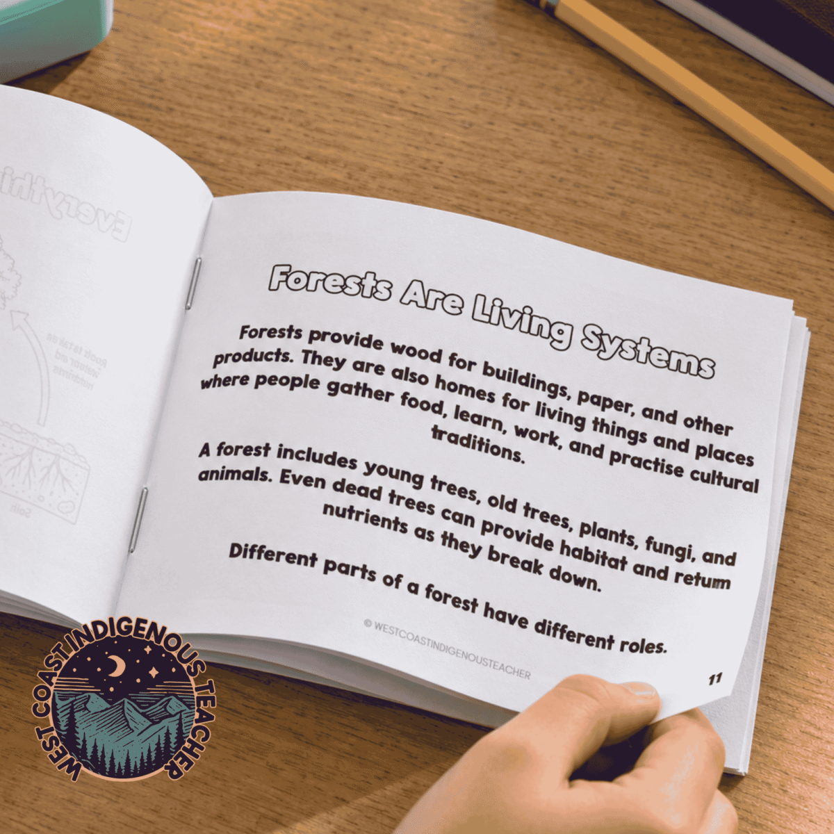 Natural Resources & Sustainability Booklet with Indigenous Connections