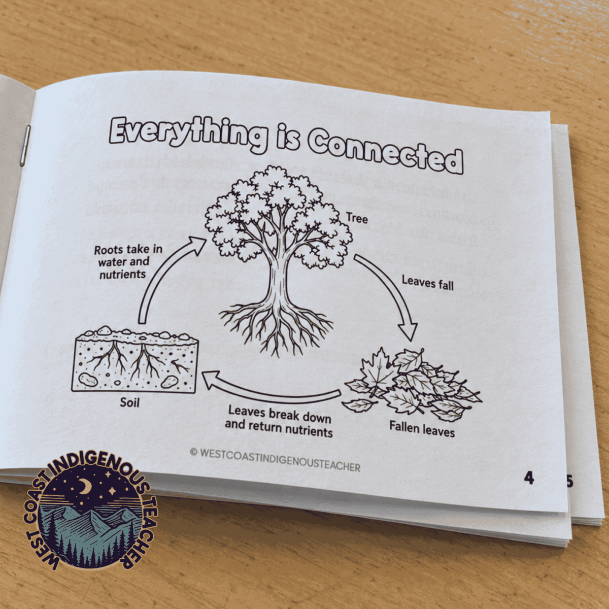 Natural Resources & Sustainability Booklet with Indigenous Connections