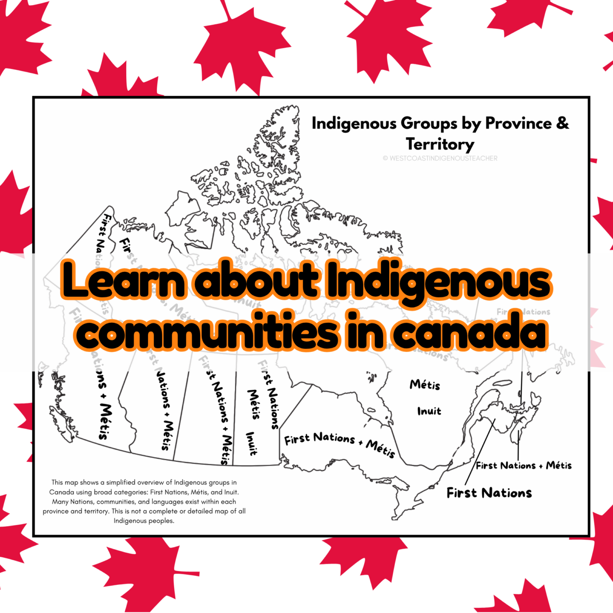 TPT Covers (75) Canada Provinces and Territories Activities - English & French