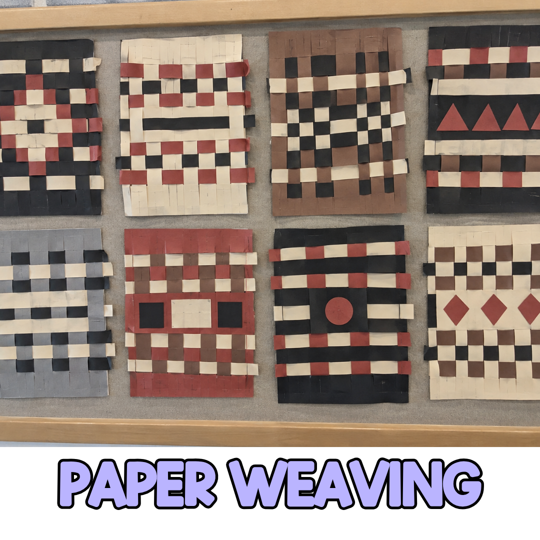 TPT Covers NEW (35) Coast Salish Weaving Lesson & Paper Weaving Activity