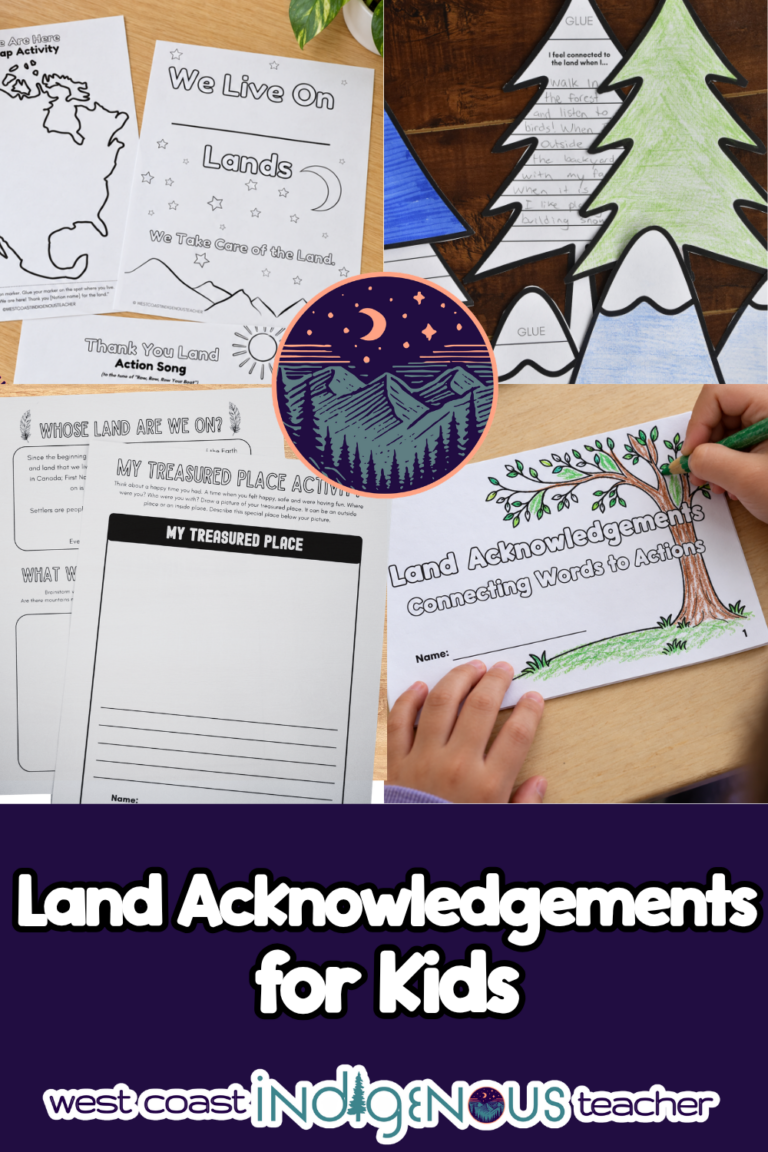 land acknowledgement activities for kids