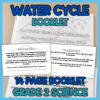 water cycle activity Grade 2 Water Cycle Booklet & Watershed Activities